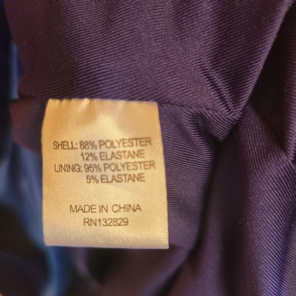 Tularosa Ryland Mini Dress Aegean Blue Velvet Long Sleeve Small Vneck Revolve - Picture 5 of 5